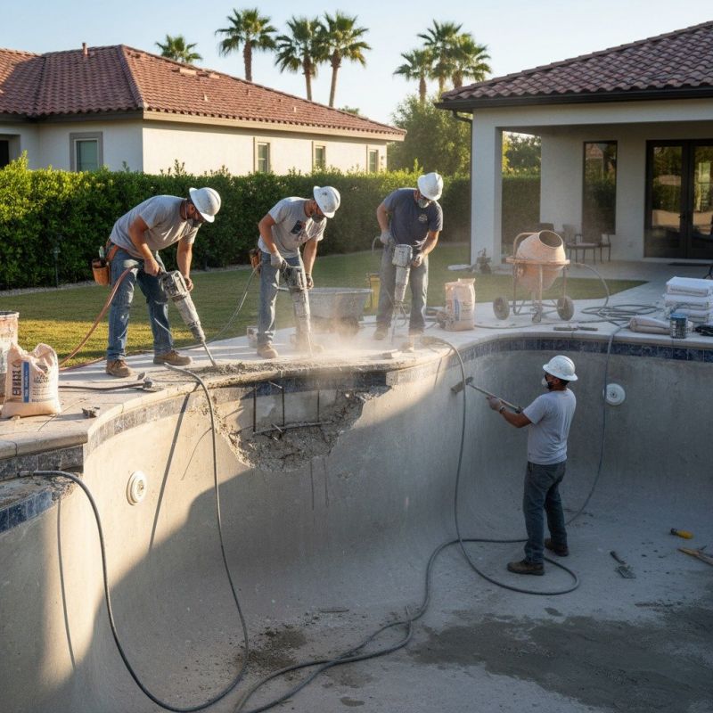 Contact About Gunite Pool Repair